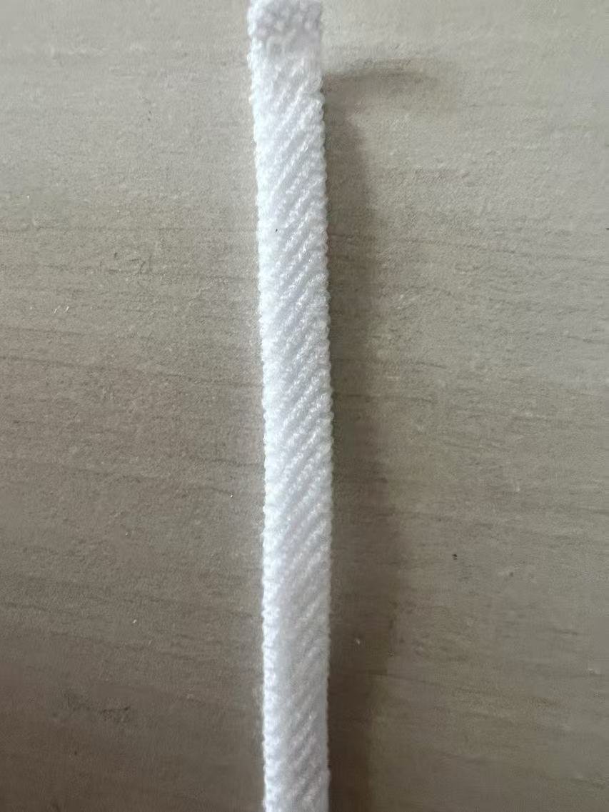 Flat Earloop Elastic material close-up images for Raw Materials
