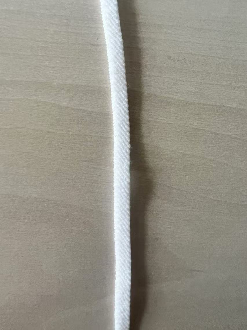 Flat Earloop Elastic material close-up images for Raw Materials
