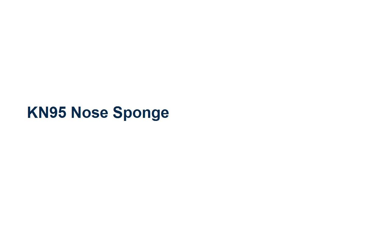 KN95 Nose Sponge product main image