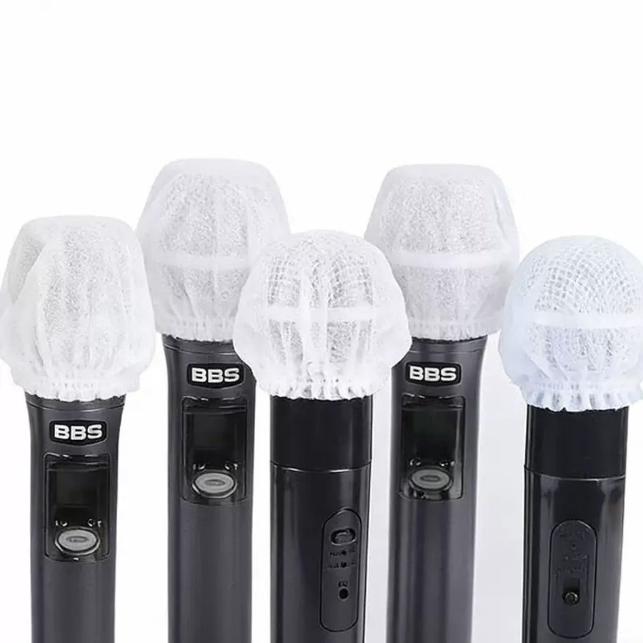 LA807 black microphone cover finished sample