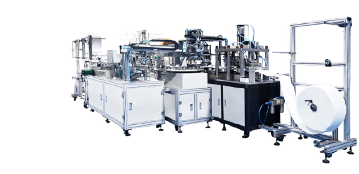 Automatic N95 cup mask machine production line