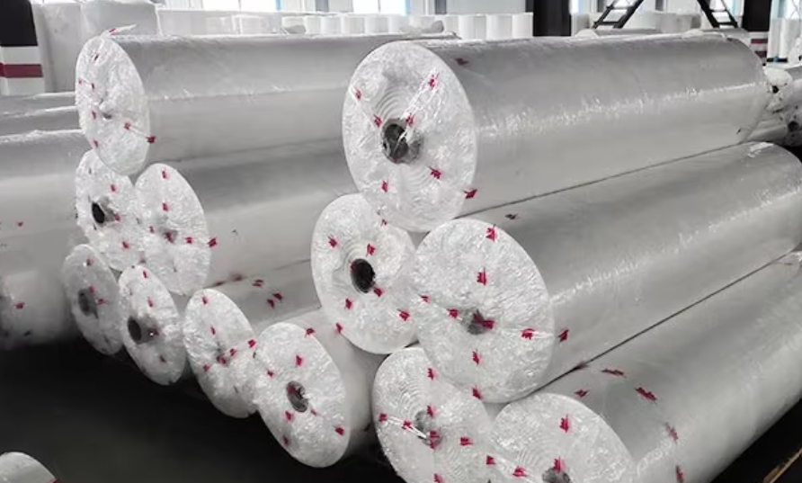 Spunbond fabric shipping preparation