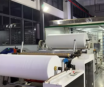 Spunbond nonwoven fabric production process