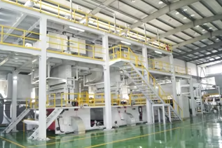 Spunbond nonwoven fabric process detail