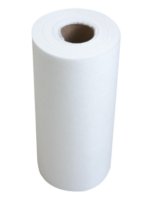 spunbond nonwoven fabric surface close-up