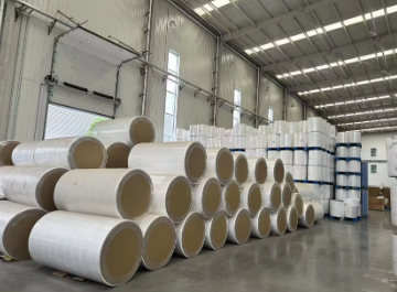 Hot air cotton roll packing