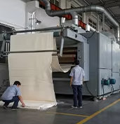 Activated carbon fabric production image